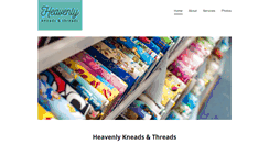Desktop Screenshot of heavenlykneadsonline.com